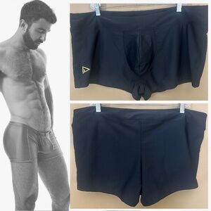 Play Out Square Cut Pouch Swim Briefs 4XL  40-48" 5XL 42-50" waist Gently worn